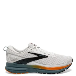 Sneakers & Athletics*Brooks Men's , Trace 3 Running Shoe White/Orange/Goblin Blue