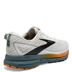 Sneakers & Athletics*Brooks Men's , Trace 3 Running Shoe White/Orange/Goblin Blue