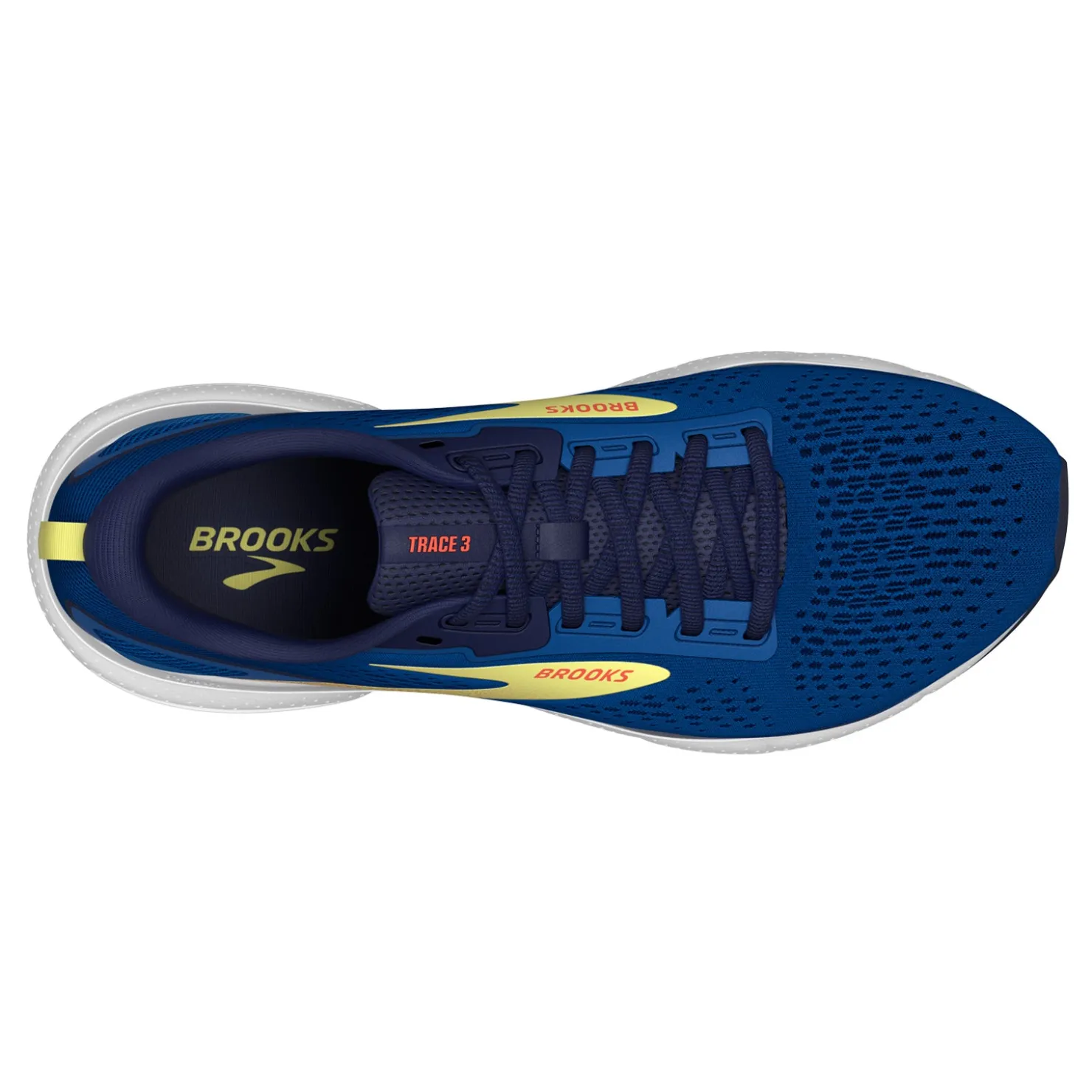 Sneakers & Athletics*Brooks Men's , Trace 3 Running Shoe Blue/Peacoat/Yellow
