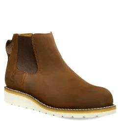Work & Safety*Carhartt Men's , 5 Inch Chelsea Wedge Work Boot Brown Oiled