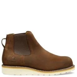 Work & Safety*Carhartt Men's , 5 Inch Chelsea Wedge Work Boot Brown Oiled