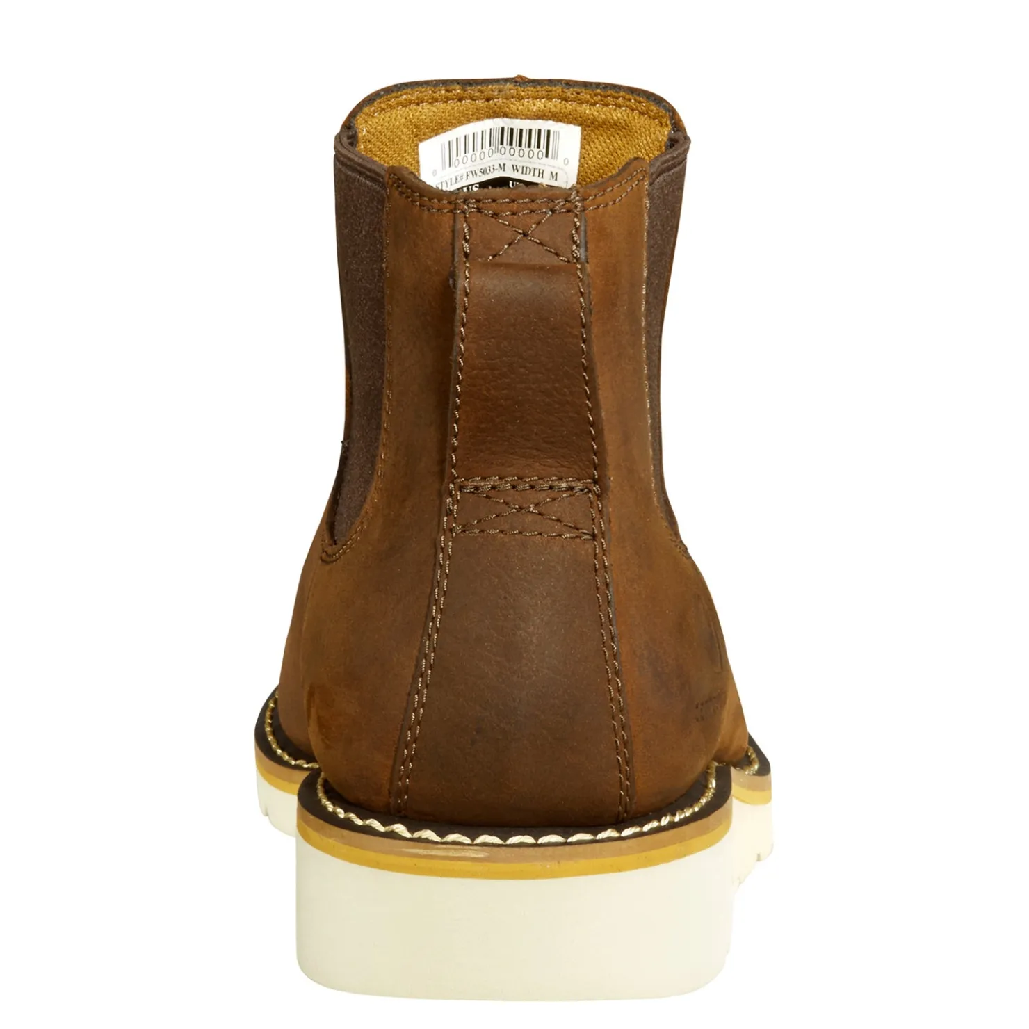 Work & Safety*Carhartt Men's , 5 Inch Chelsea Wedge Work Boot Brown Oiled