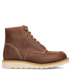 Work & Safety*Carhartt Men's , 6 Inch Waterproof Wedge Work Boot Brown
