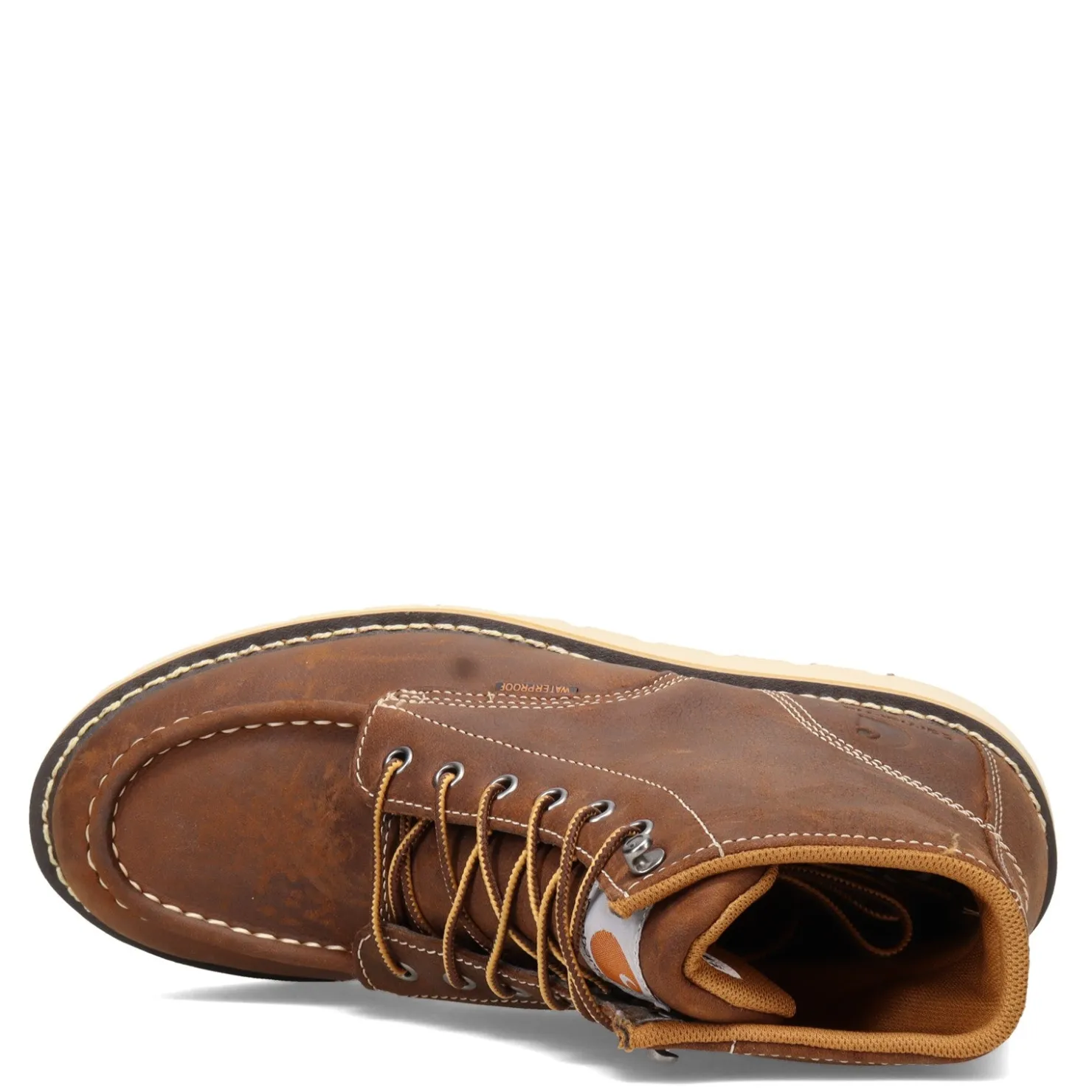 Work & Safety*Carhartt Men's , 6 Inch Waterproof Wedge Work Boot Brown