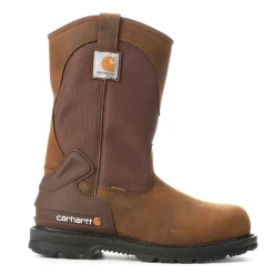 Work & Safety*Carhartt Men's , 11in Waterproof Wellington Steel Toe Boot Brown