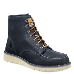 Work & Safety*Carhartt Men's , 6-Inch Moc Toe Wedge Boot Navy