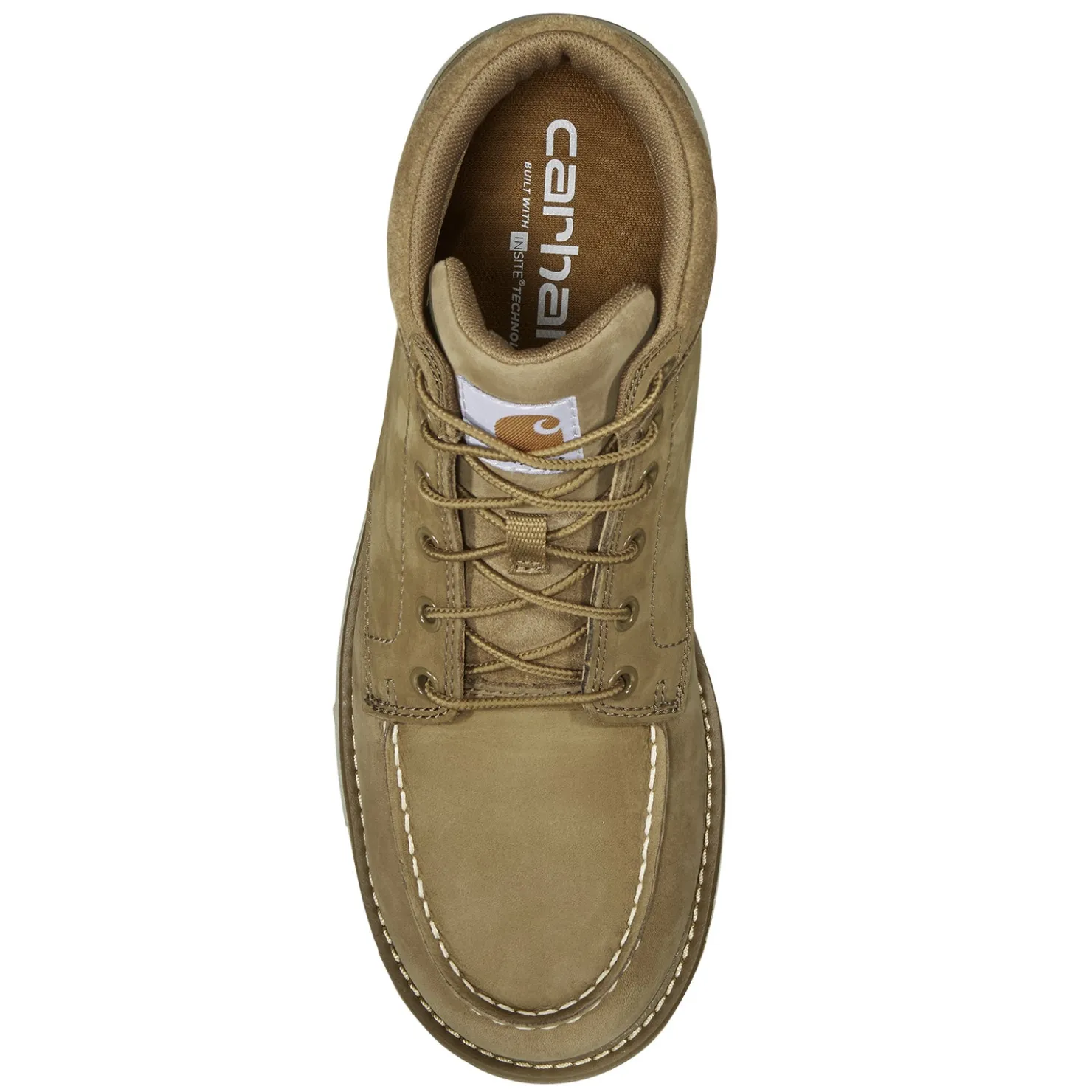 Work & Safety*Carhartt Men's , Millbrook 5in Soft Moc Toe Wedge Work Boot Khaki