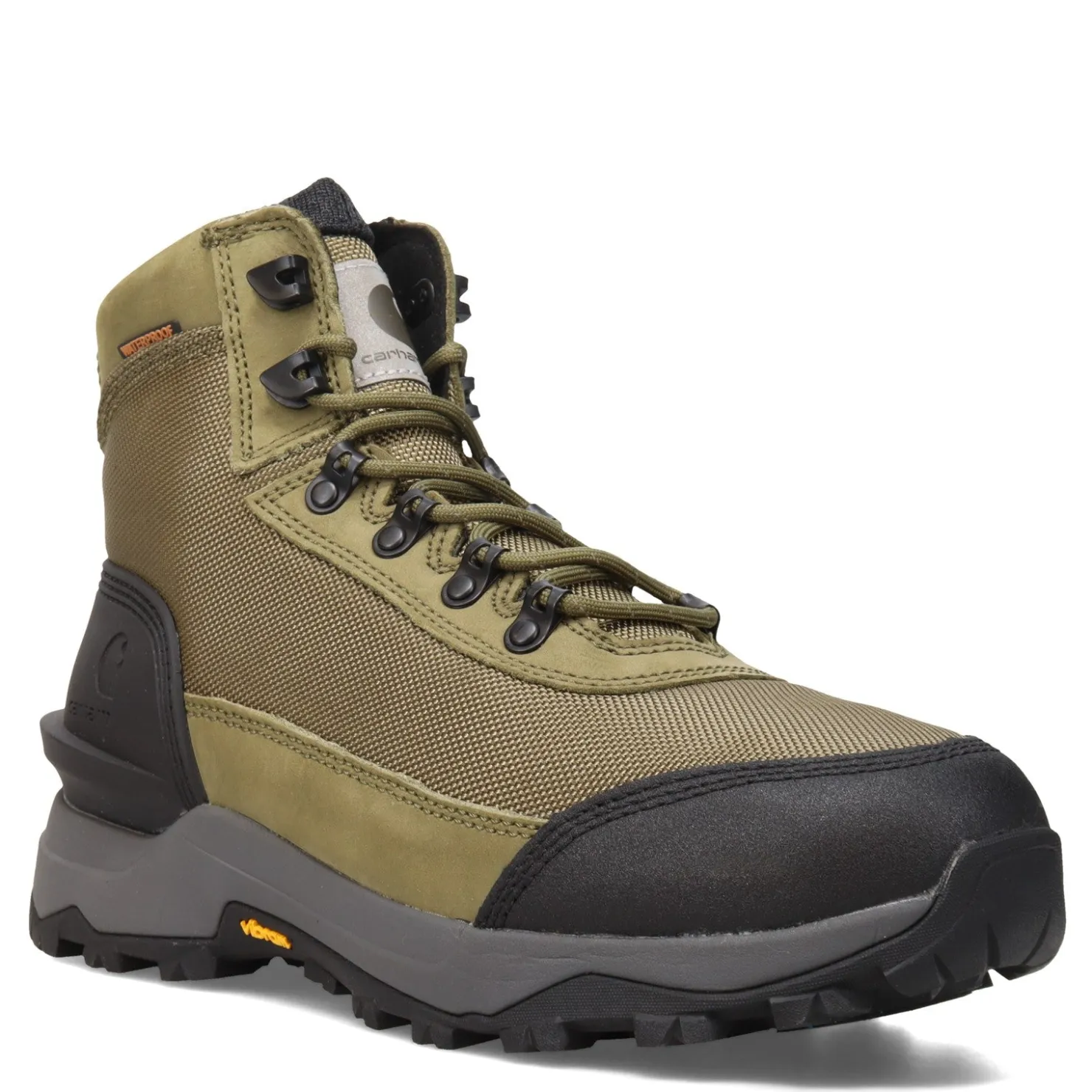 Boots*Carhartt Men's , Waterproof 6 Inch Soft Toe Hiker Boot Olive