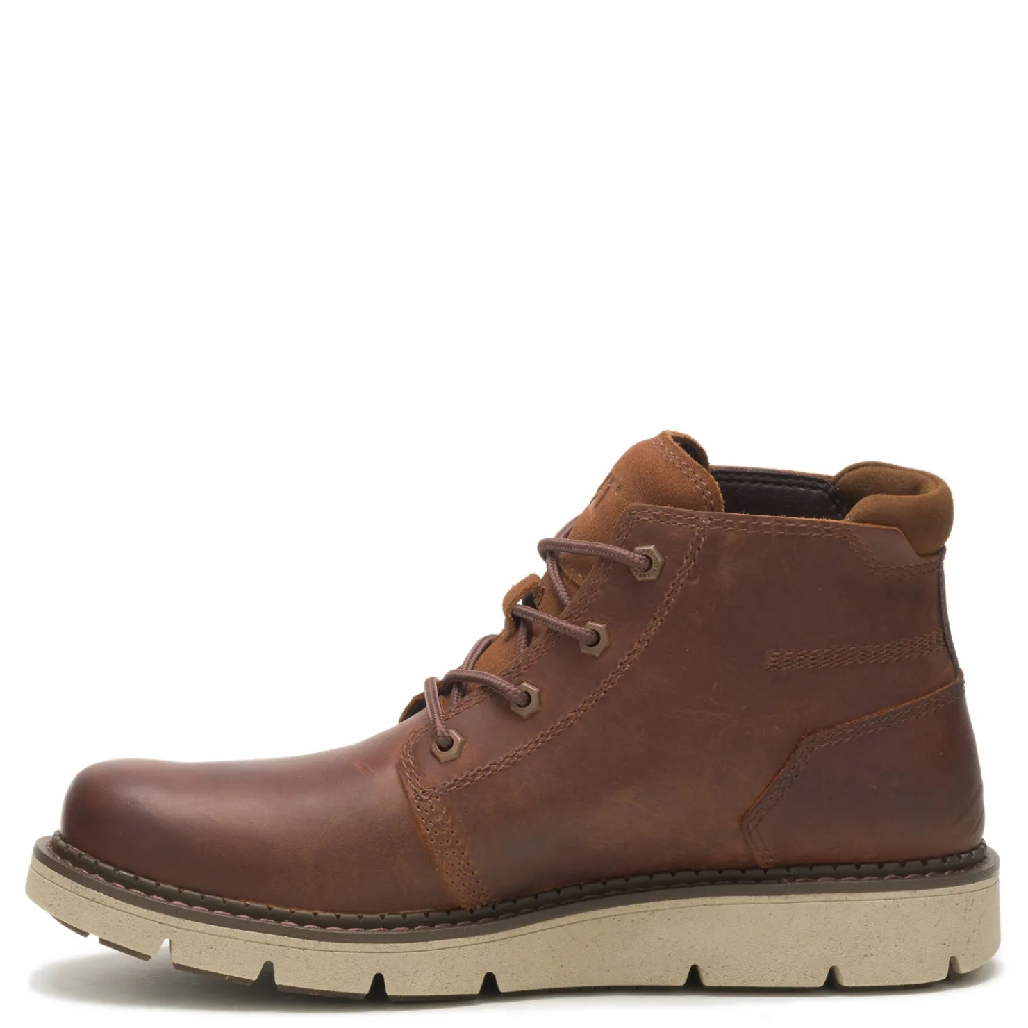 Work & Safety*Caterpillar Men's , Covert Mid WP Work Boot Brown