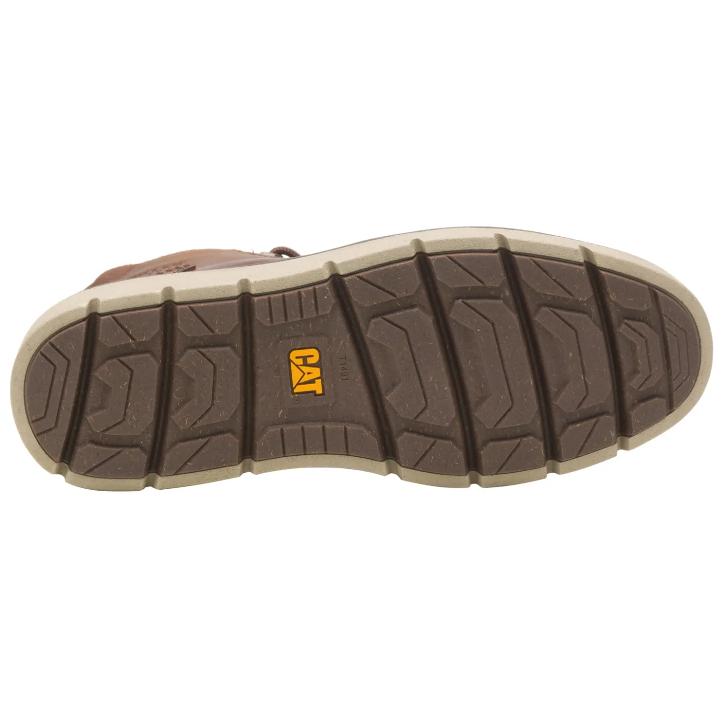 Work & Safety*Caterpillar Men's , Covert Mid WP Work Boot Brown