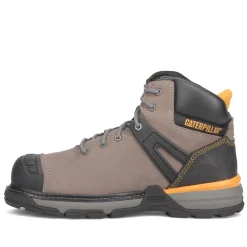 Boots*Caterpillar Men's , Excavator Superlite Waterproof Nano Toe Work Boot Pewter
