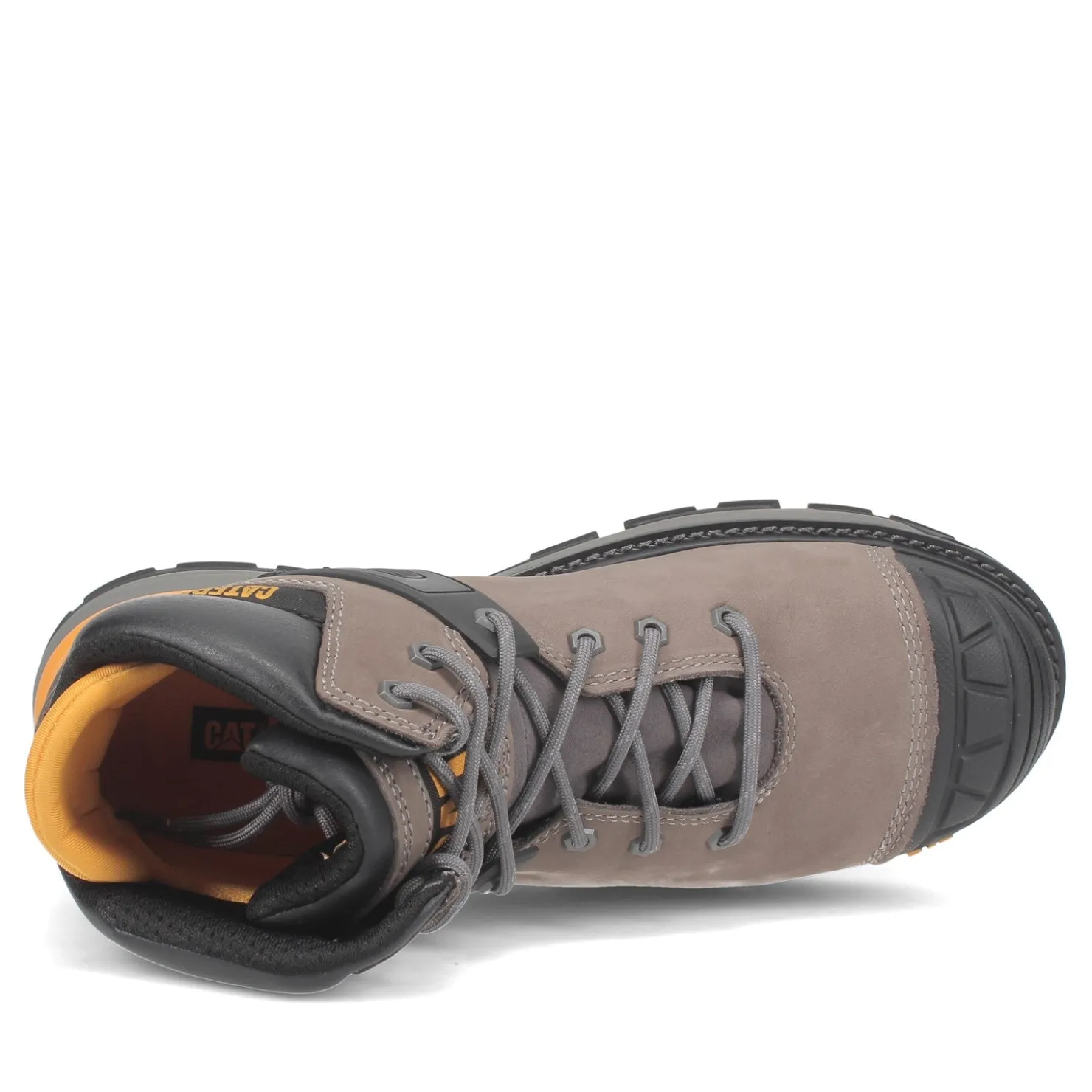 Boots*Caterpillar Men's , Excavator Superlite Waterproof Nano Toe Work Boot Pewter