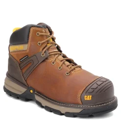 Work & Safety*Caterpillar Men's , Excavator Superlite Nano Toe Work Boot Dark Beige