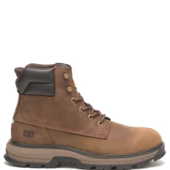 Work & Safety*Caterpillar Men's , Exposition Hiker 6in Soft Toe Work Boot Brown