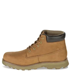 Boots*Caterpillar Men's , Founder Soft Toe Work Boot Bronze Brown