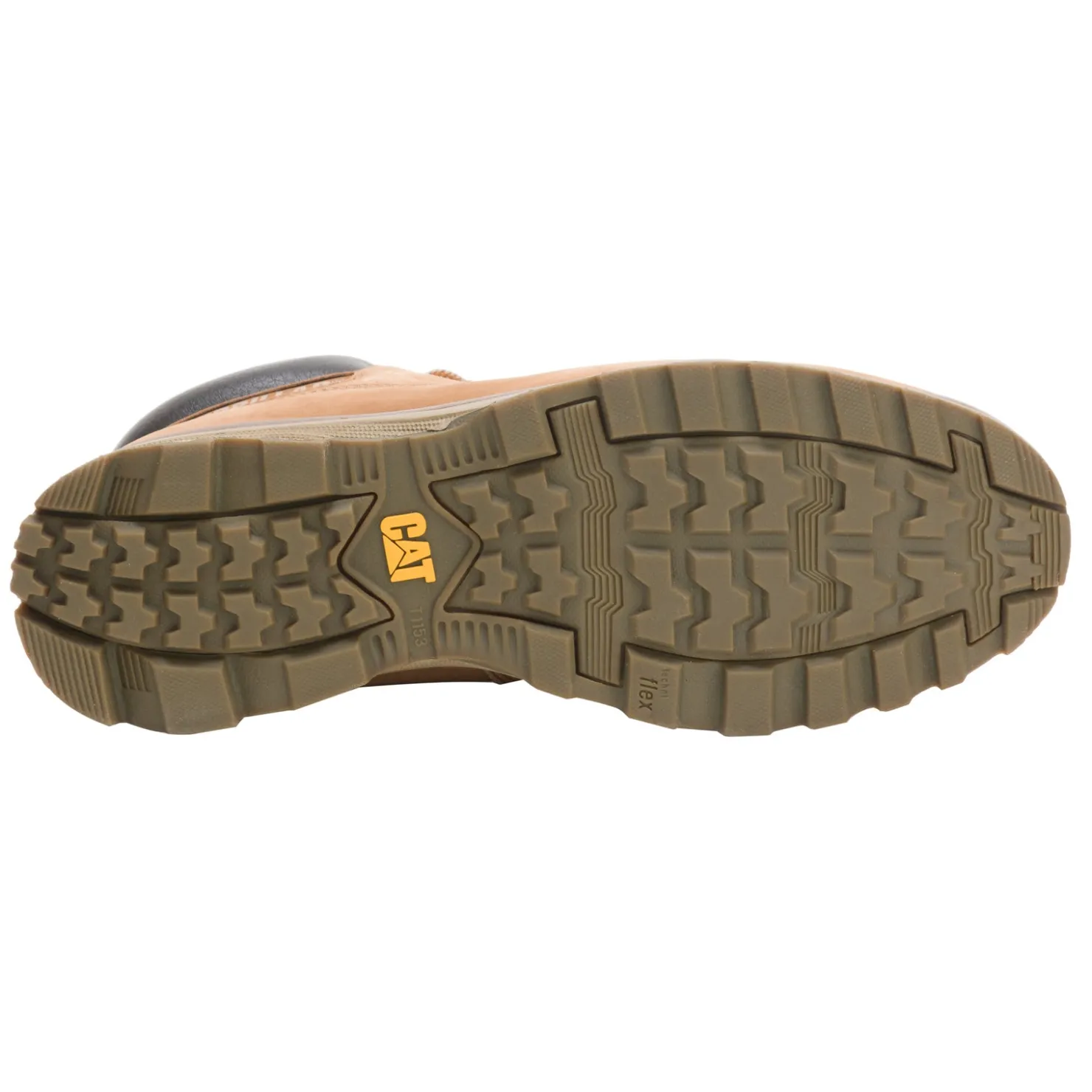 Boots*Caterpillar Men's , Founder Soft Toe Work Boot Bronze Brown