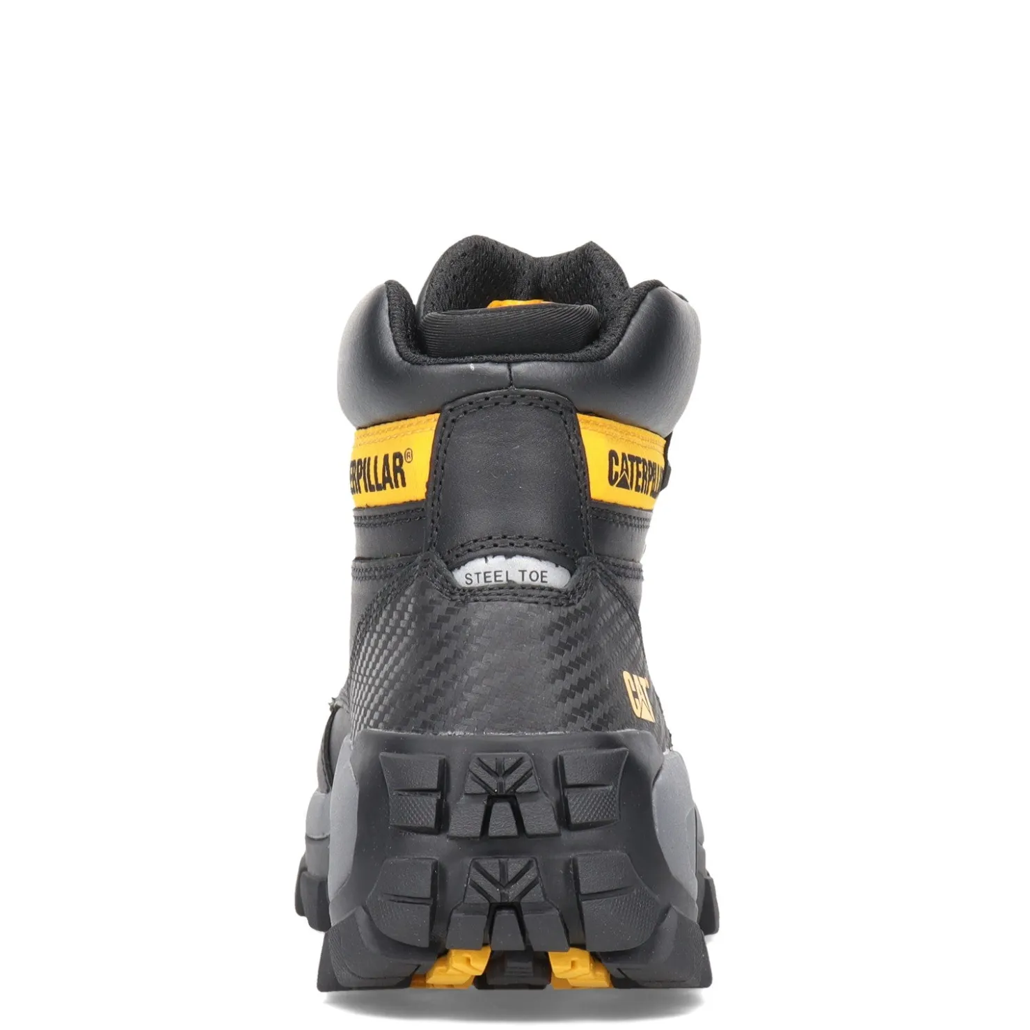 Boots*Caterpillar Men's , Invader High Steel Toe Work Boot Black