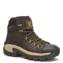 Work & Safety*Caterpillar Men's , Invader Hiker Waterproof Comp Toe Work Boot Coffee Bean