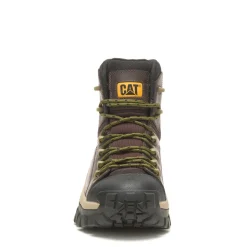 Work & Safety*Caterpillar Men's , Invader Hiker Waterproof Comp Toe Work Boot Coffee Bean