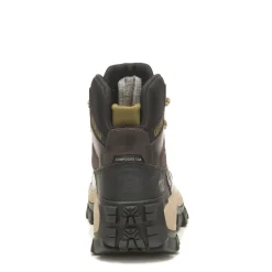 Work & Safety*Caterpillar Men's , Invader Hiker Waterproof Comp Toe Work Boot Coffee Bean