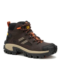 Work & Safety*Caterpillar Men's , Invader Mid Vent Comp Toe Work Boot Coffee Bean