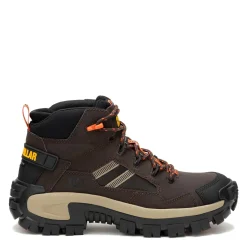 Work & Safety*Caterpillar Men's , Invader Mid Vent Comp Toe Work Boot Coffee Bean