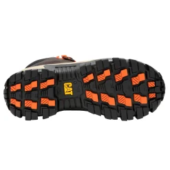 Work & Safety*Caterpillar Men's , Invader Mid Vent Comp Toe Work Boot Coffee Bean