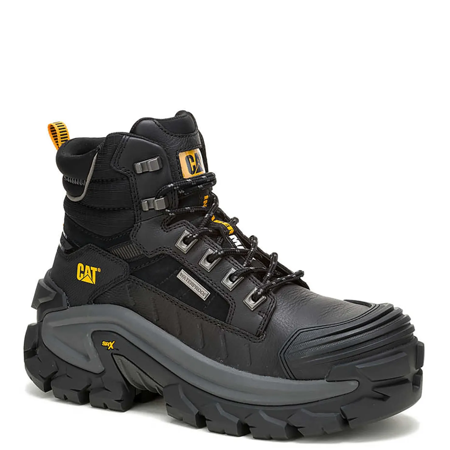 Work & Safety*Caterpillar Men's , Invader Max Waterproof Comp Toe Work Boot