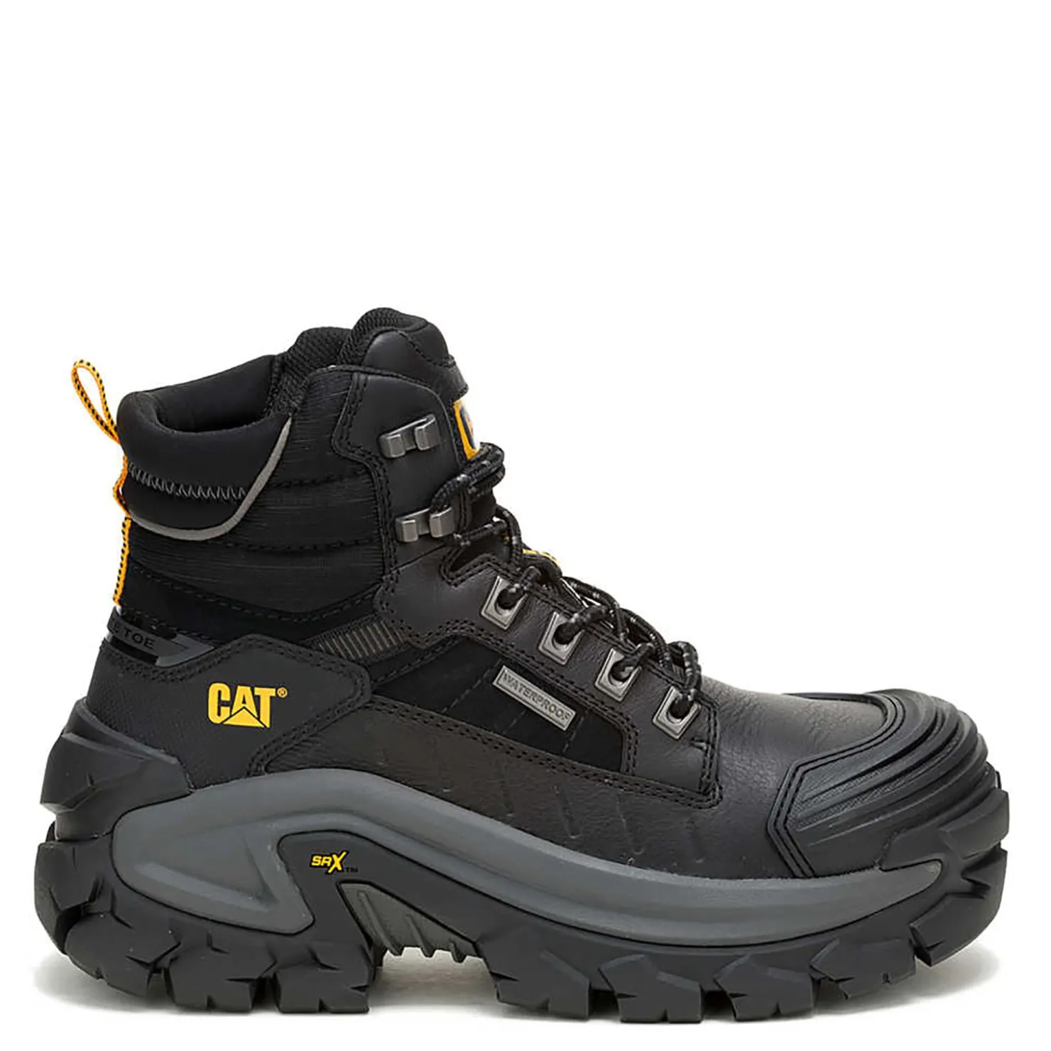 Work & Safety*Caterpillar Men's , Invader Max Waterproof Comp Toe Work Boot