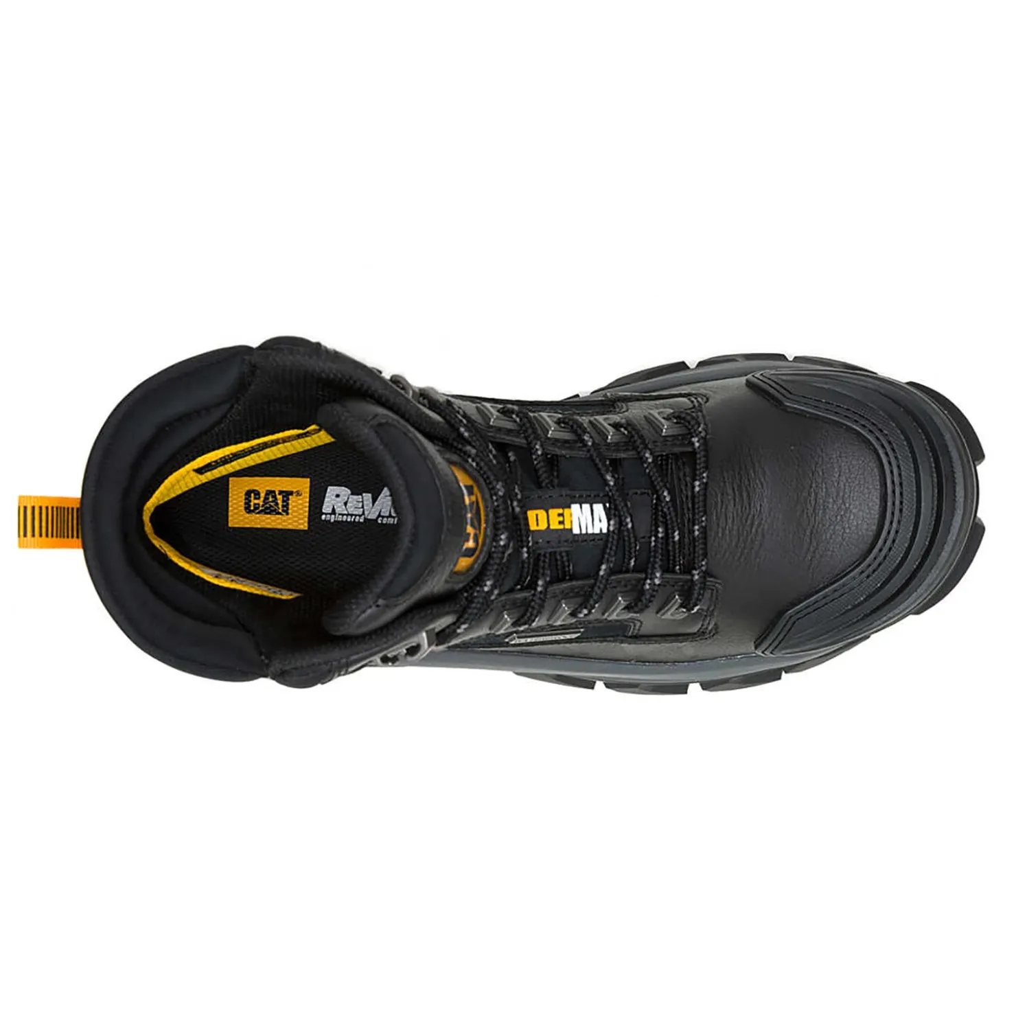 Work & Safety*Caterpillar Men's , Invader Max Waterproof Comp Toe Work Boot