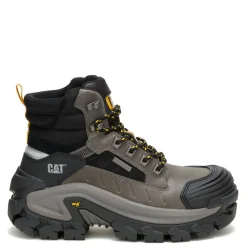 Work & Safety*Caterpillar Men's , Invader Max Waterproof Comp Toe Work Boot Gargoyle
