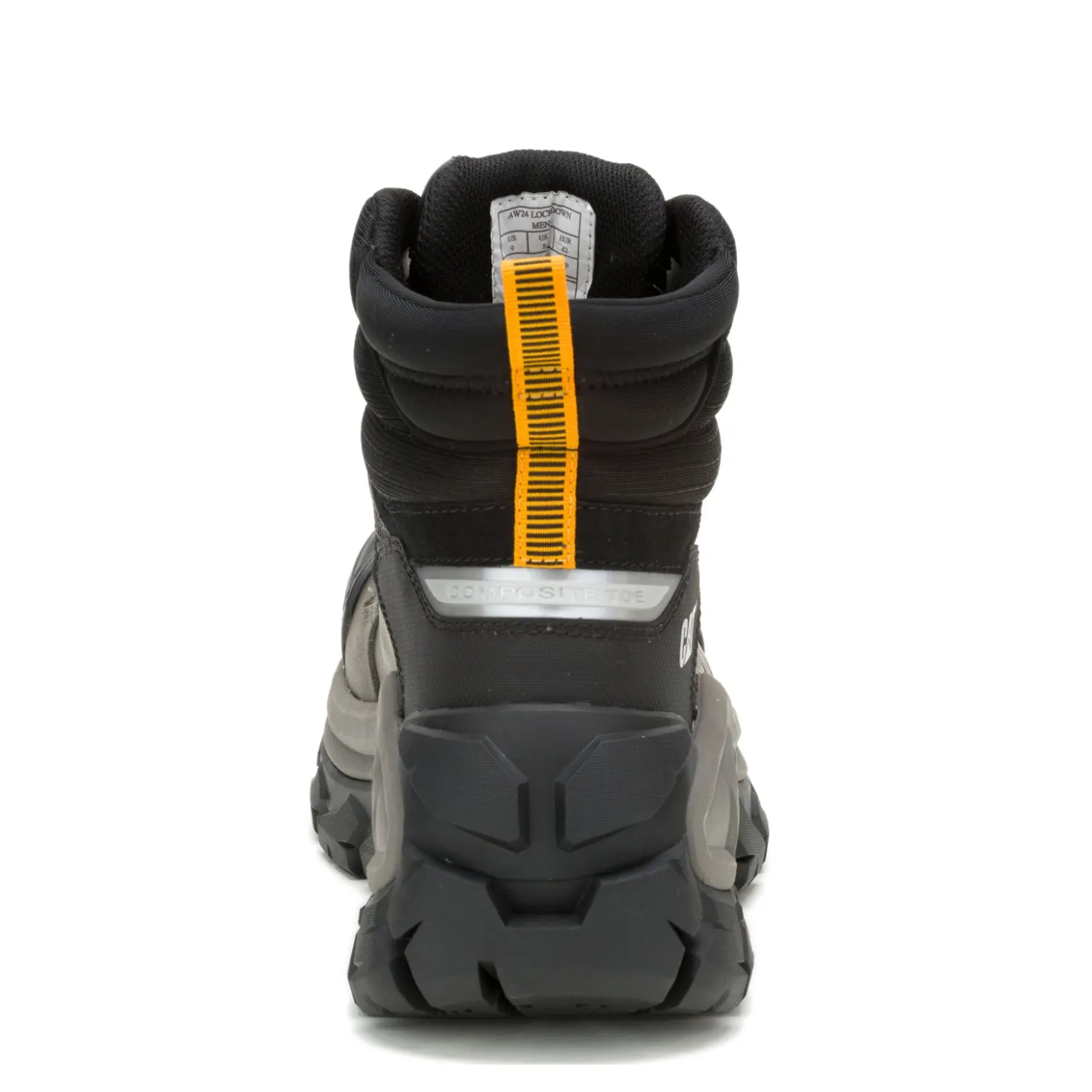 Boots*Caterpillar Men's , Invader Max Waterproof Comp Toe Work Boot Gargoyle