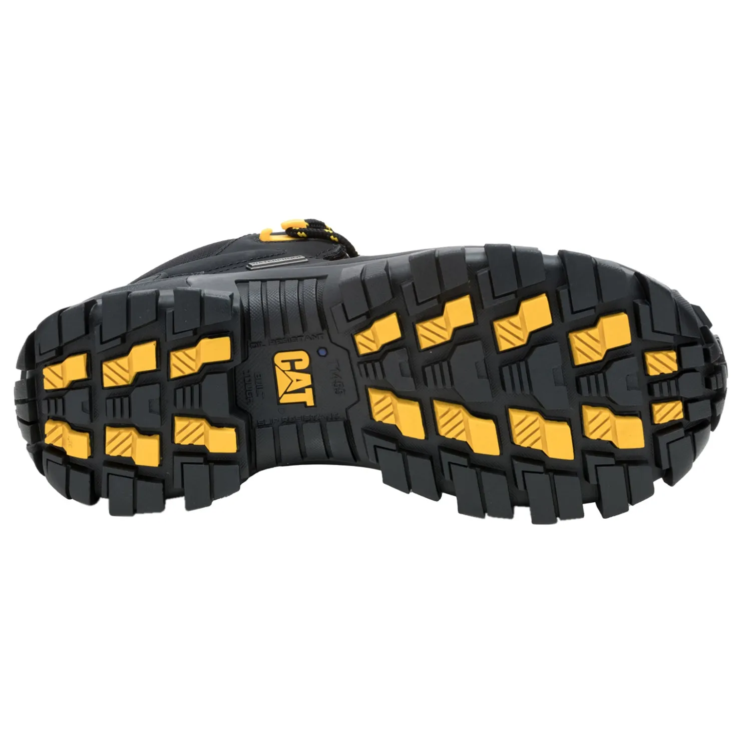Boots*Caterpillar Men's , Invader Mid Vent Comp Toe Work Boot Black