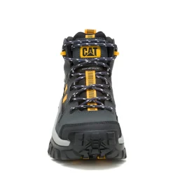 Boots*Caterpillar Men's , Invader Mid Vent Comp Toe Work Boot Dark Shadows