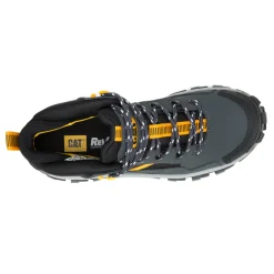 Boots*Caterpillar Men's , Invader Mid Vent Comp Toe Work Boot Dark Shadows