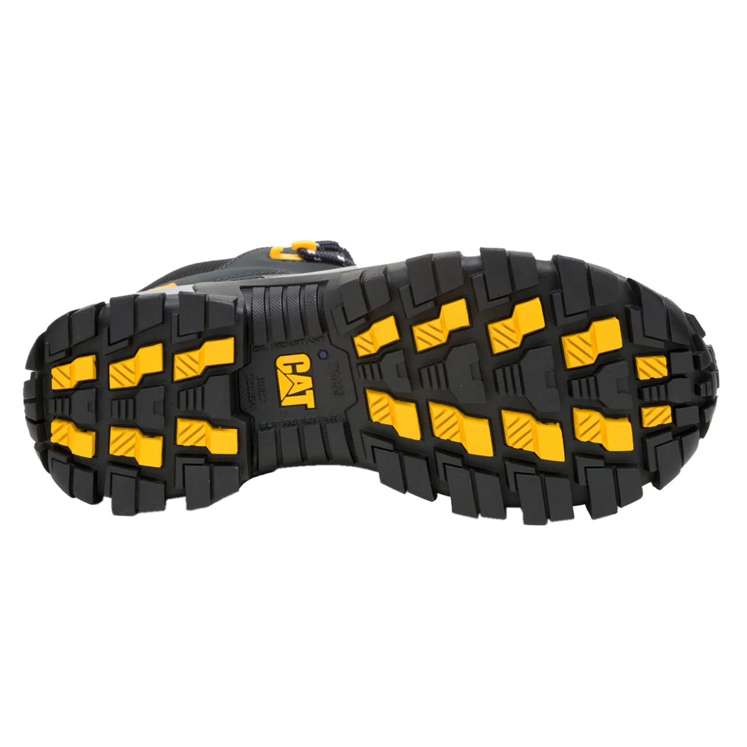 Boots*Caterpillar Men's , Invader Mid Vent Comp Toe Work Boot Dark Shadows