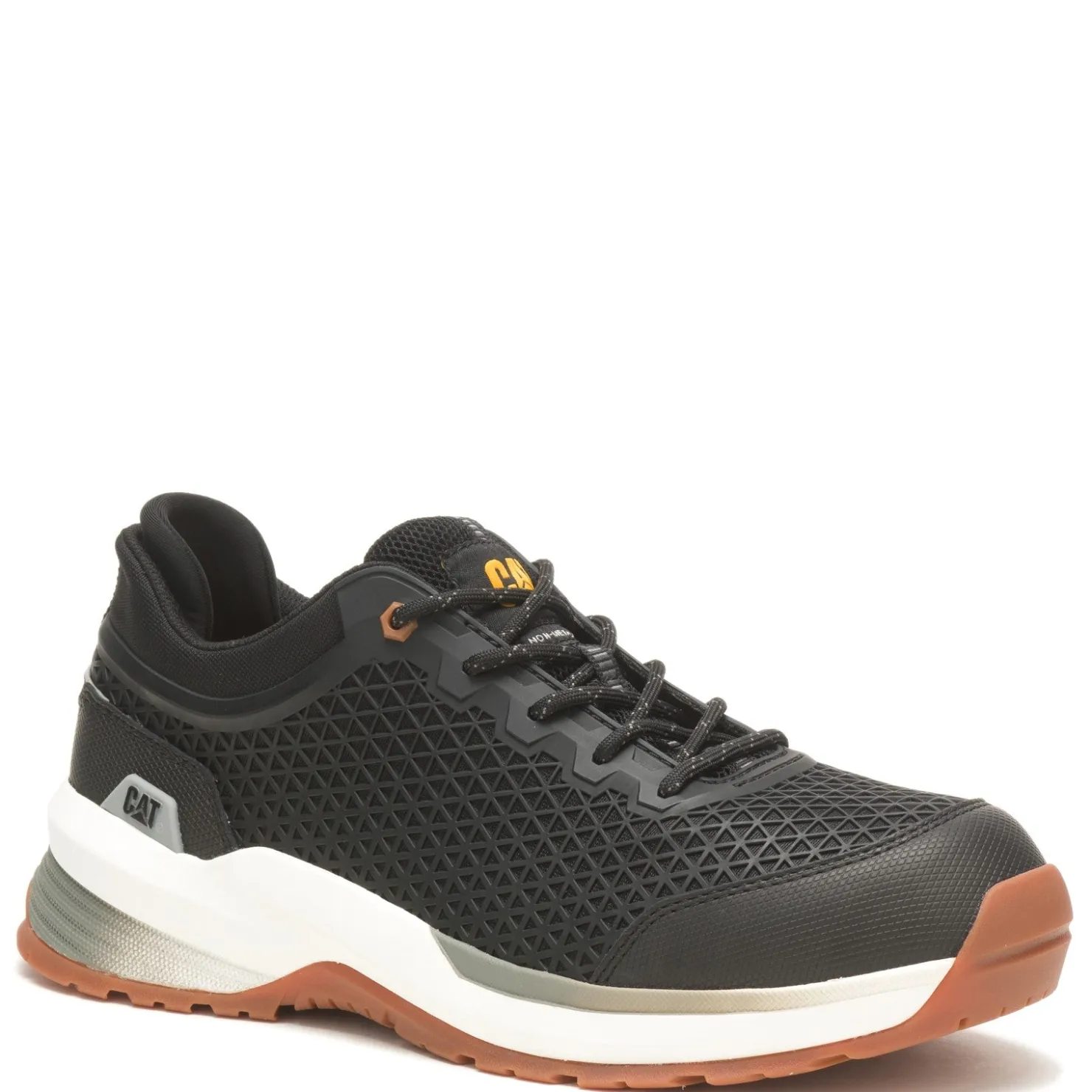 Work & Safety*Caterpillar Men's , Streamline 2.0 Comp Toe Work Shoe Black / White