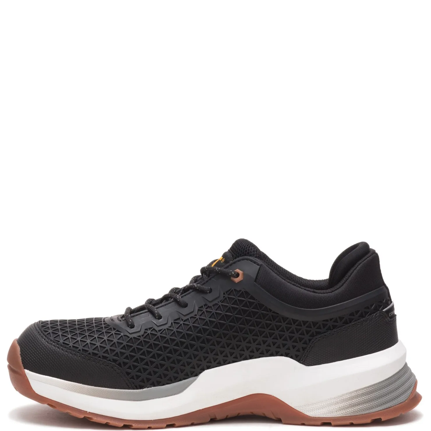 Work & Safety*Caterpillar Men's , Streamline 2.0 Comp Toe Work Shoe Black / White