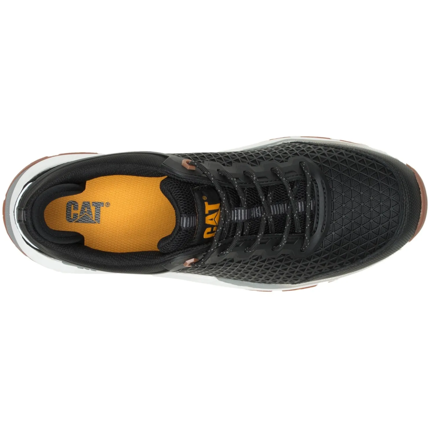 Work & Safety*Caterpillar Men's , Streamline 2.0 Comp Toe Work Shoe Black / White