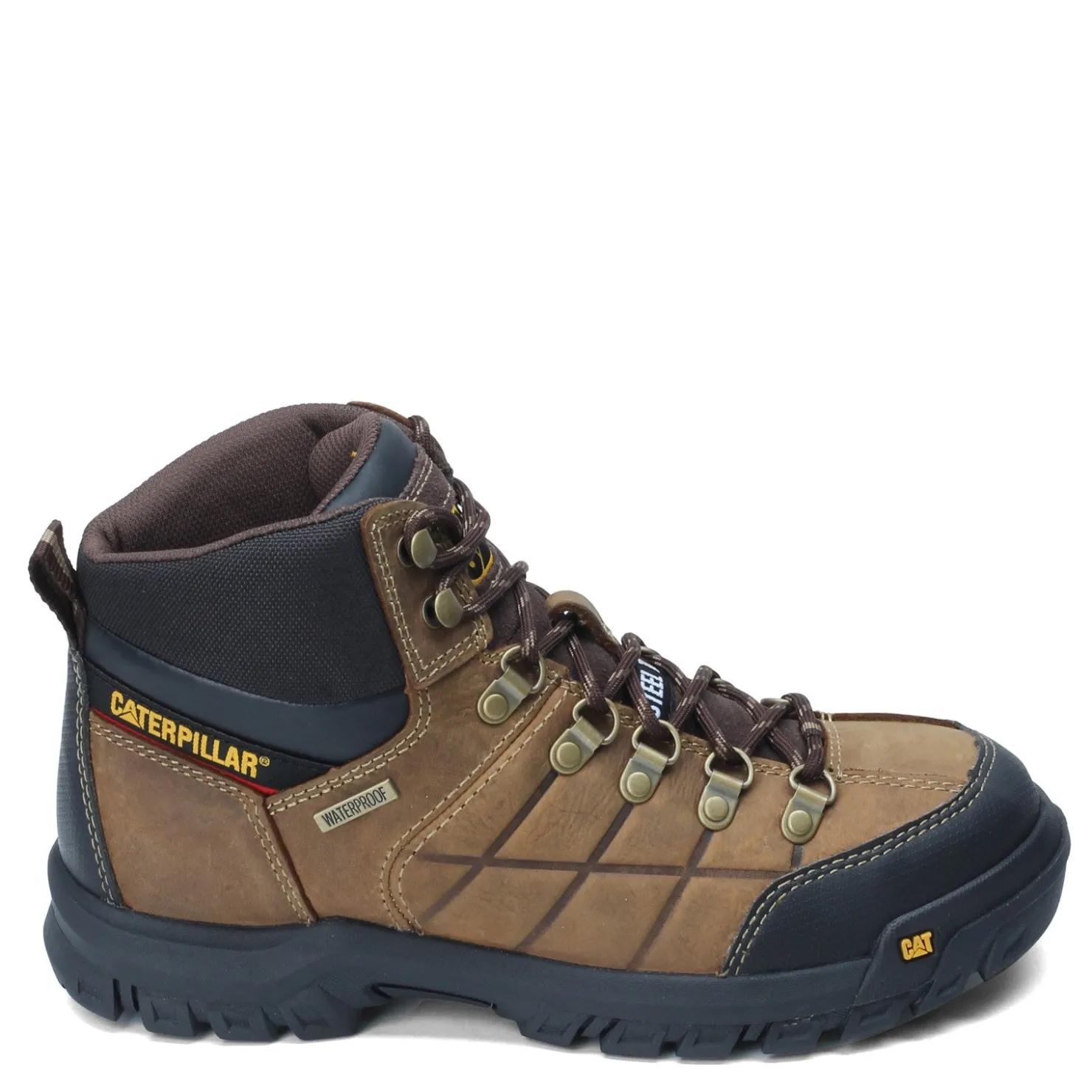 Work & Safety*Caterpillar Men's , Threshold Waterproof Work Boot Brown