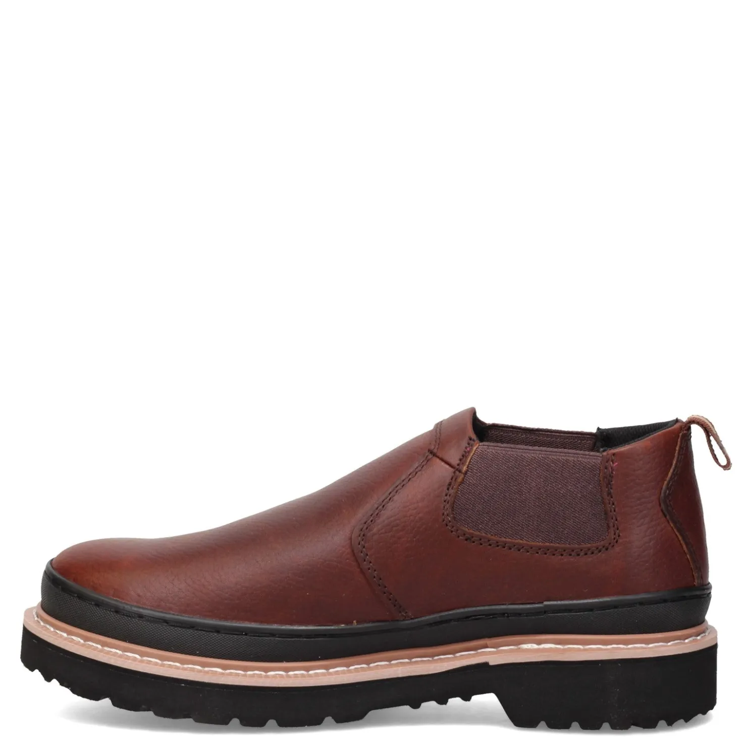 Work & Safety*Chinook Men's , Romeo Slip-On - Wide Width Brown