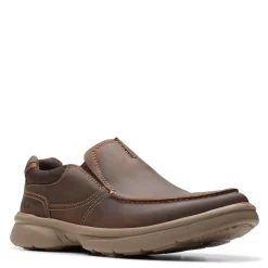 Slip-On Shoes*Clarks Men's , Bradley Free Slip-On Beeswax Leather