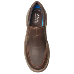 Slip-On Shoes*Clarks Men's , Bradley Free Slip-On Beeswax Leather