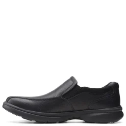 Loafers*Clarks Men's , Bradley Step Slip-On Black