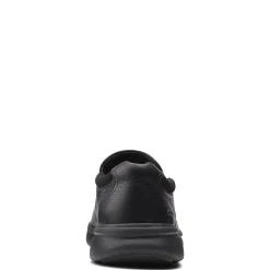 Loafers*Clarks Men's , Bradley Step Slip-On Black