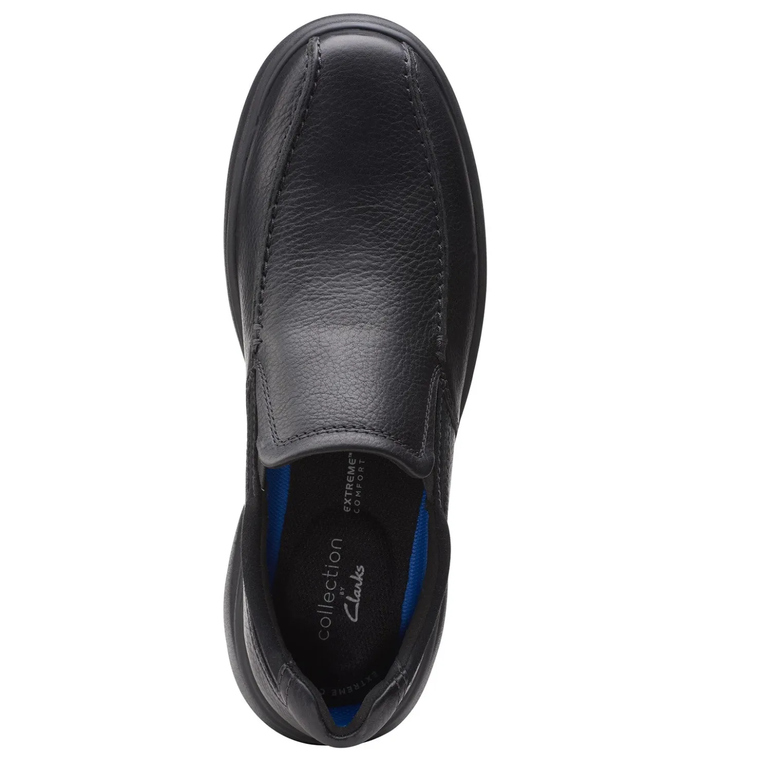 Loafers*Clarks Men's , Bradley Step Slip-On Black
