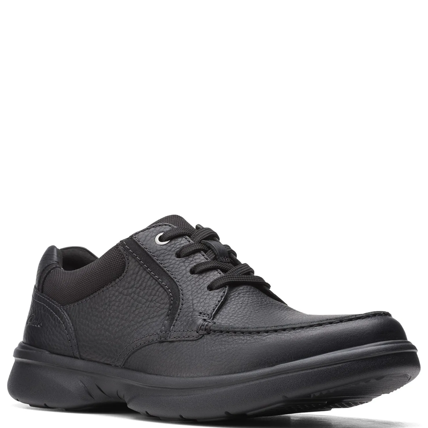 Oxfords*Clarks Men's , Bradley Vibe Oxford Black Tumbled Leather