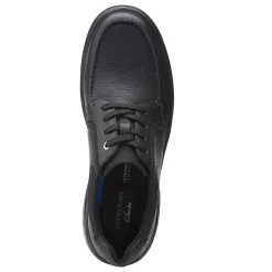 Oxfords*Clarks Men's , Bradley Vibe Oxford Black Tumbled Leather