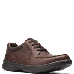 Oxfords*Clarks Men's , Bradley Vibe Oxford Tan Tumbled Leather