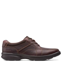 Dress*Clarks Men's , Bradley Walk Oxford Brown Tumbled